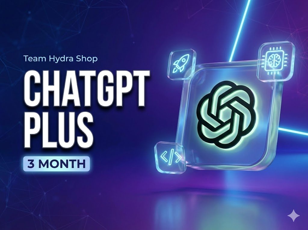 ChatGPT Plus – 3 Months Official Subscription (Personal Email Activation)